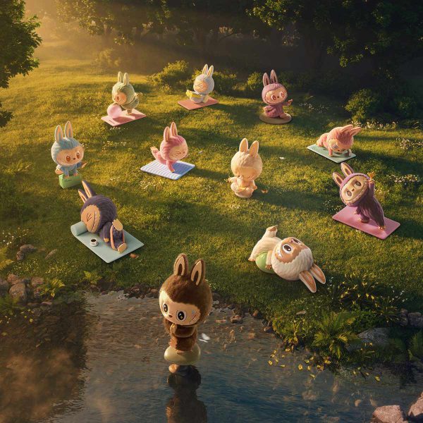 Labubu - Lazy Yoga-BlindBoX